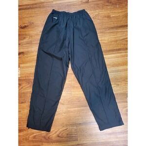 Sporthill Pants Men's S Black Jogger‎ Zipped Pockets Drawstring Waist Ankle Zips